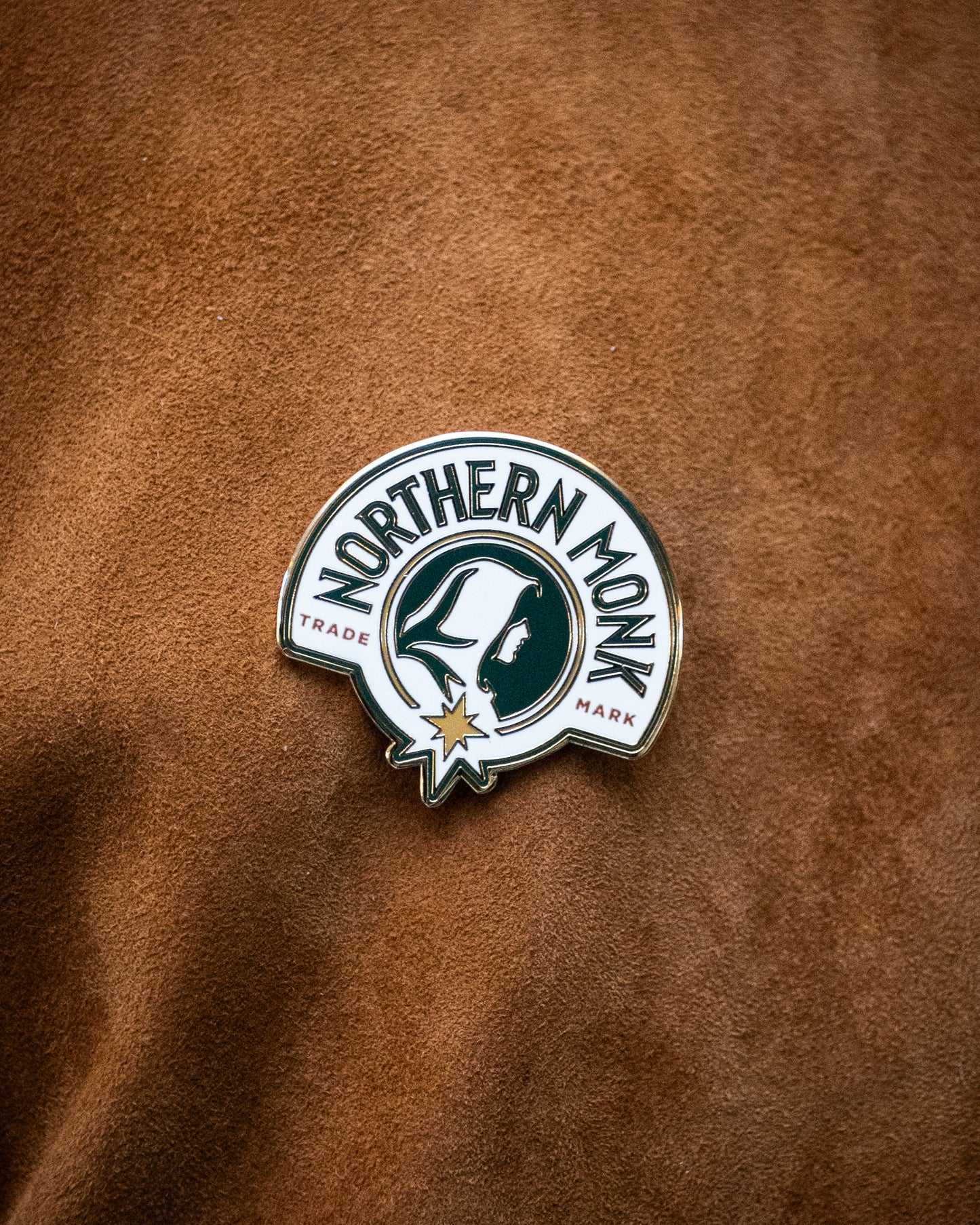 ENAMEL PIN BADGE // NORTHERN MONK LOGO