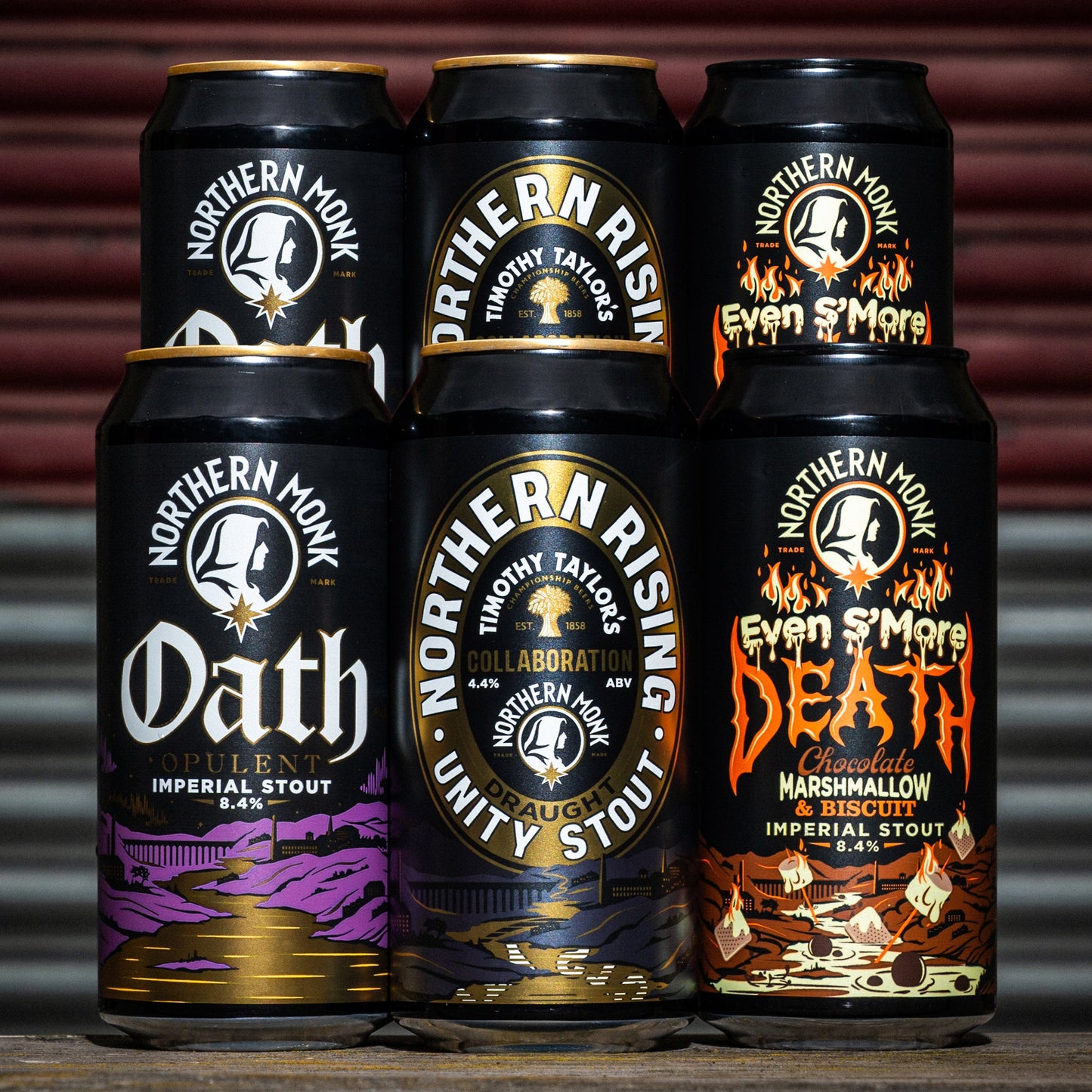 NORTHERN MONK DARK SIDE BUNDLE // 6 MIXED STOUTS // 440ml