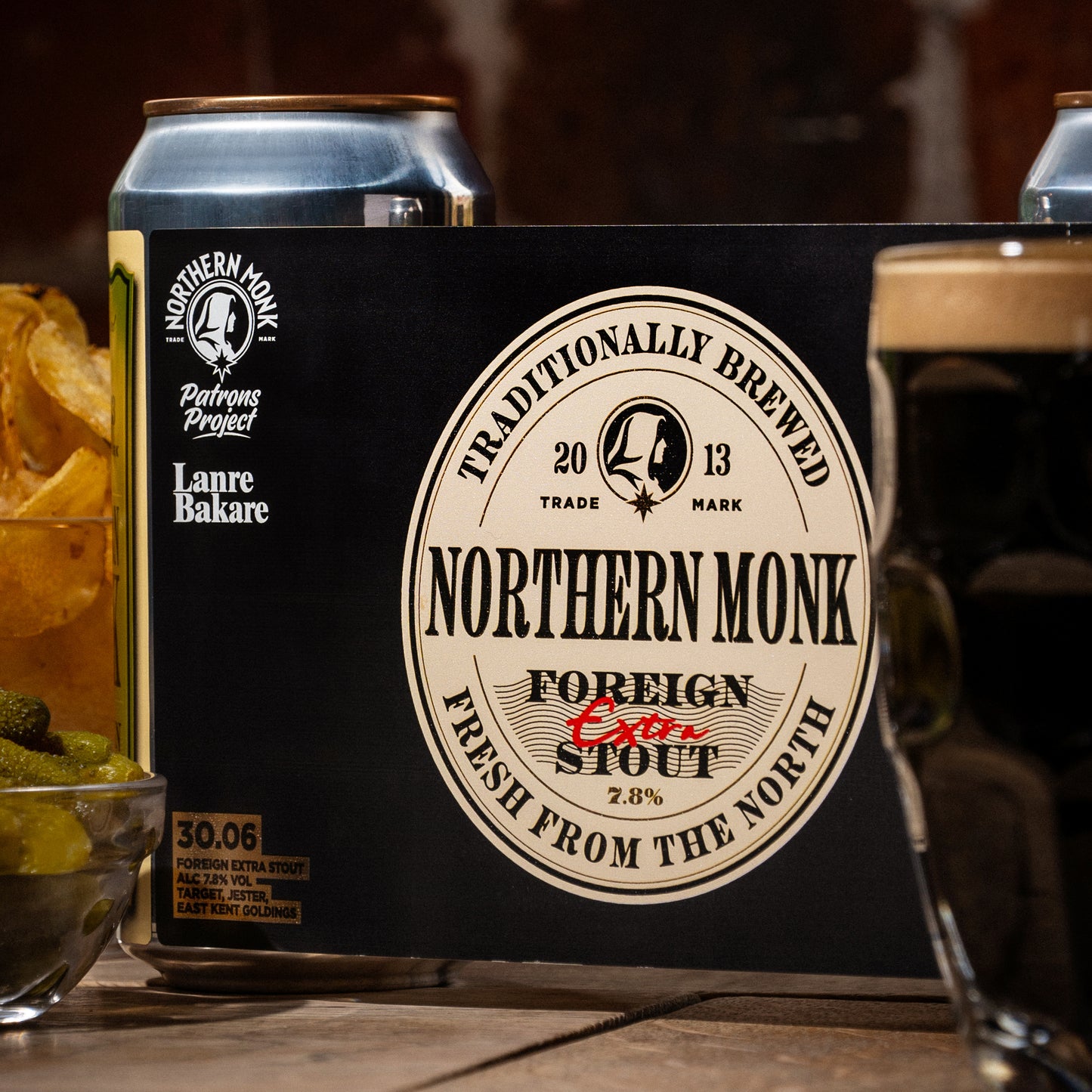 LANRE BAKARE // FOREIGN EXTRA STOUT // 7.8%