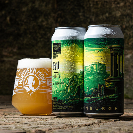 EDINBURGH // DAN MUMFORD w/ MOONWAKE // SALTED JUNIPER IPA // 7.5%