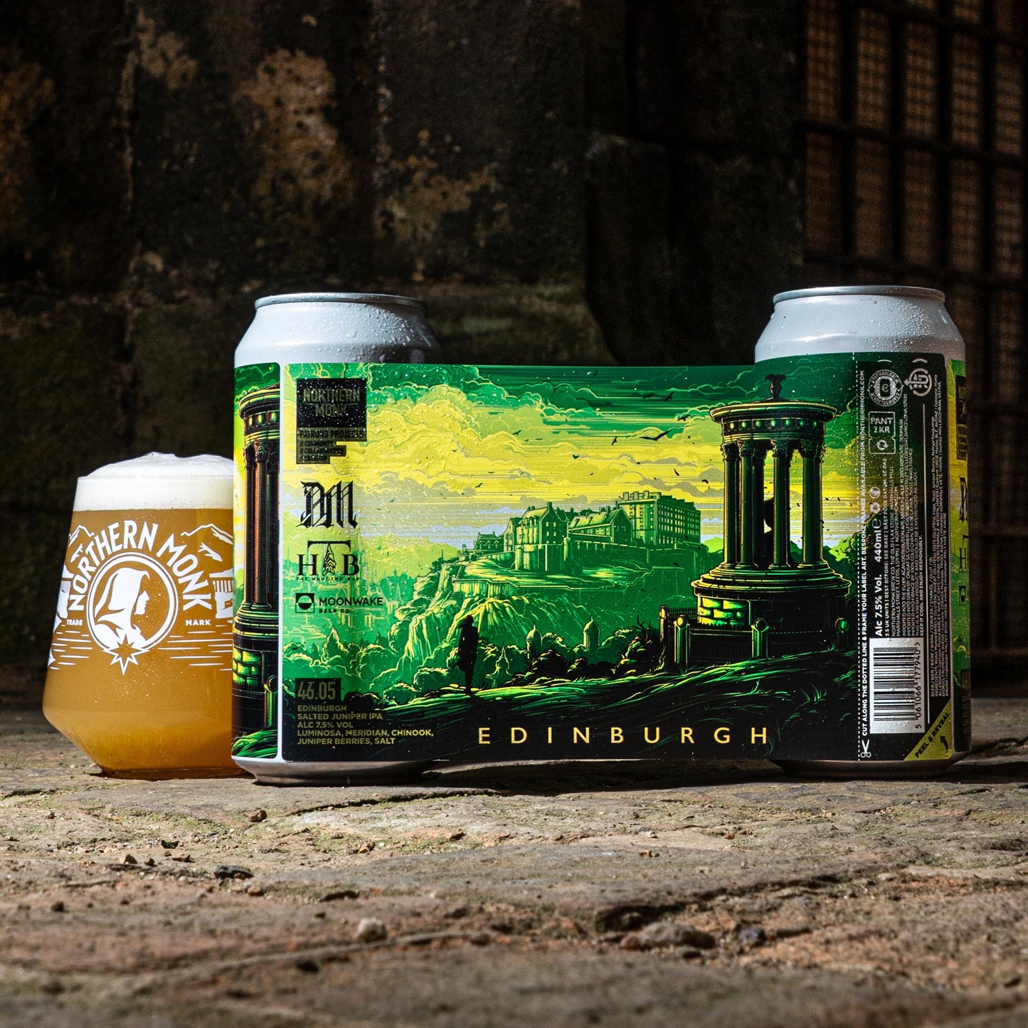 EDINBURGH // DAN MUMFORD w/ MOONWAKE // SALTED JUNIPER IPA // 7.5%