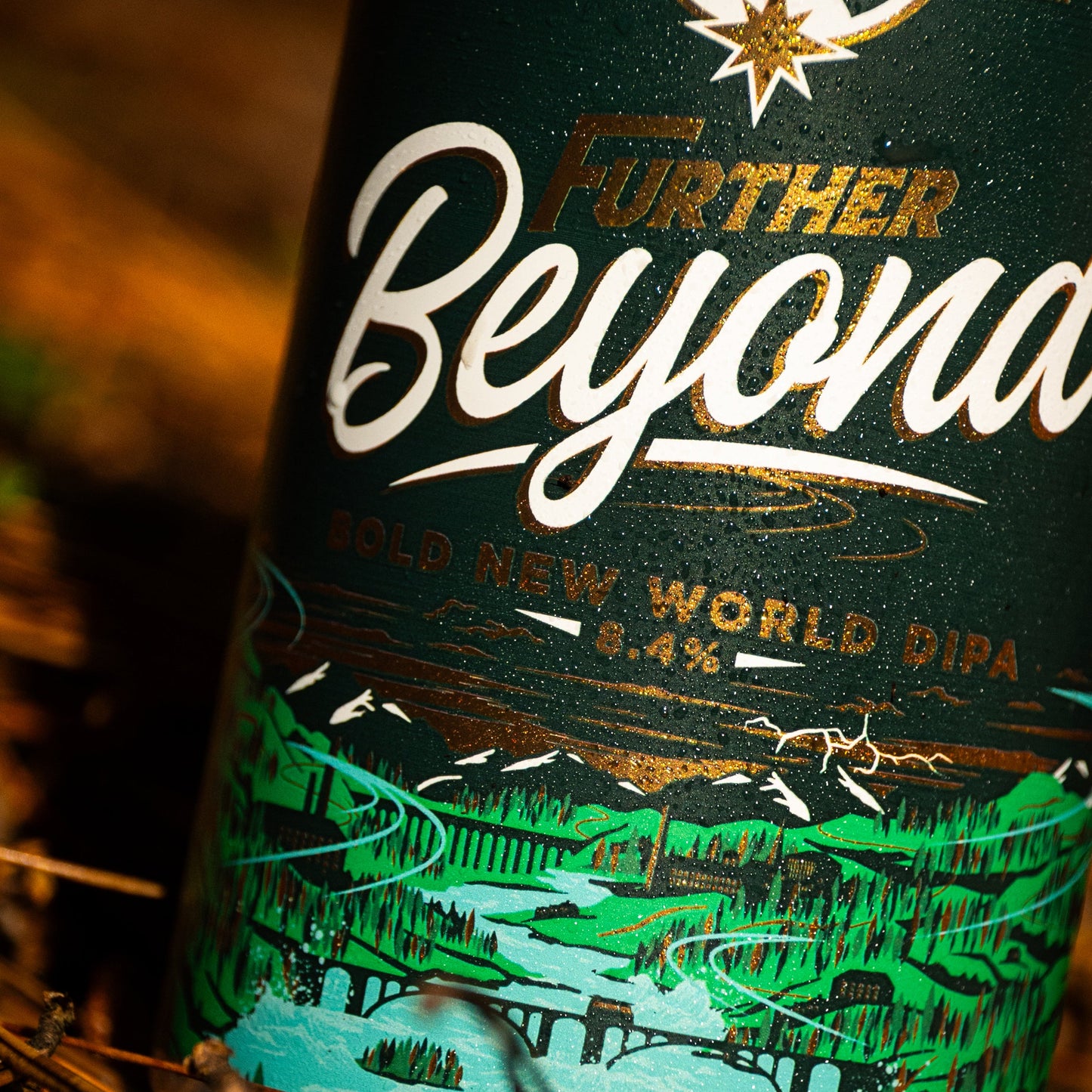FURTHER BEYOND // BOLD NEW WORLD DIPA // 440ML // 8.4%