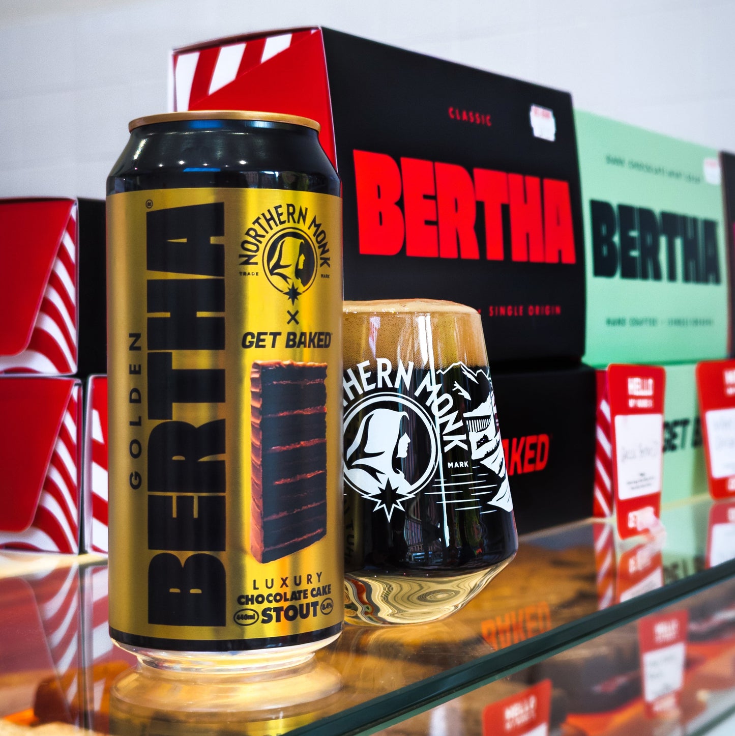 GOLDEN BERTHA // GET BAKED // CARAMEL & CHOCOLATE STOUT // 8.4%