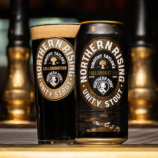 NORTHERN RISING // TIMOTHY TAYLOR'S COLLABORATION // UNITY STOUT // 4.4%