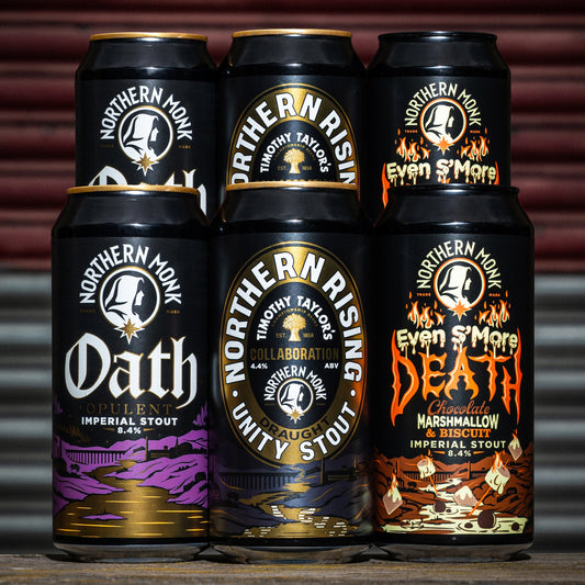 NORTHERN MONK DARK SIDE BUNDLE // 6 MIXED STOUTS // 440ml