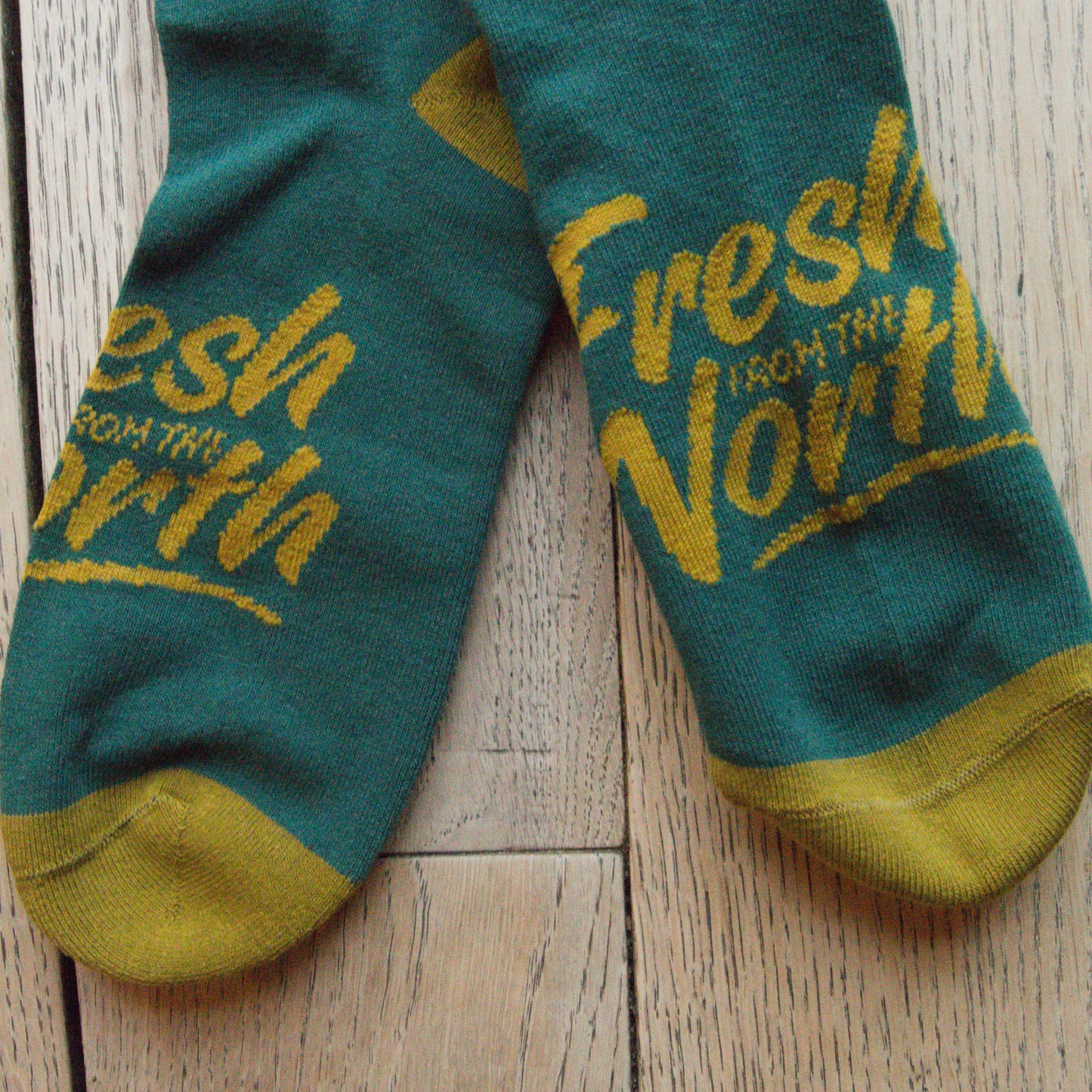 GREEN SOCKS // FRESH FROM THE NORTH