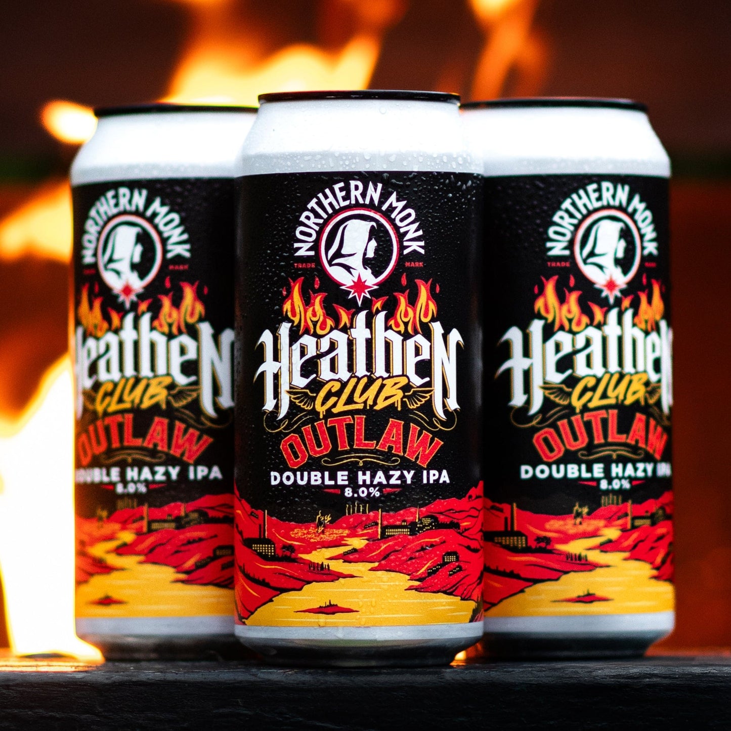 HEATHEN CLUB OUTLAW // DOUBLE HAZY IPA // 8.0%