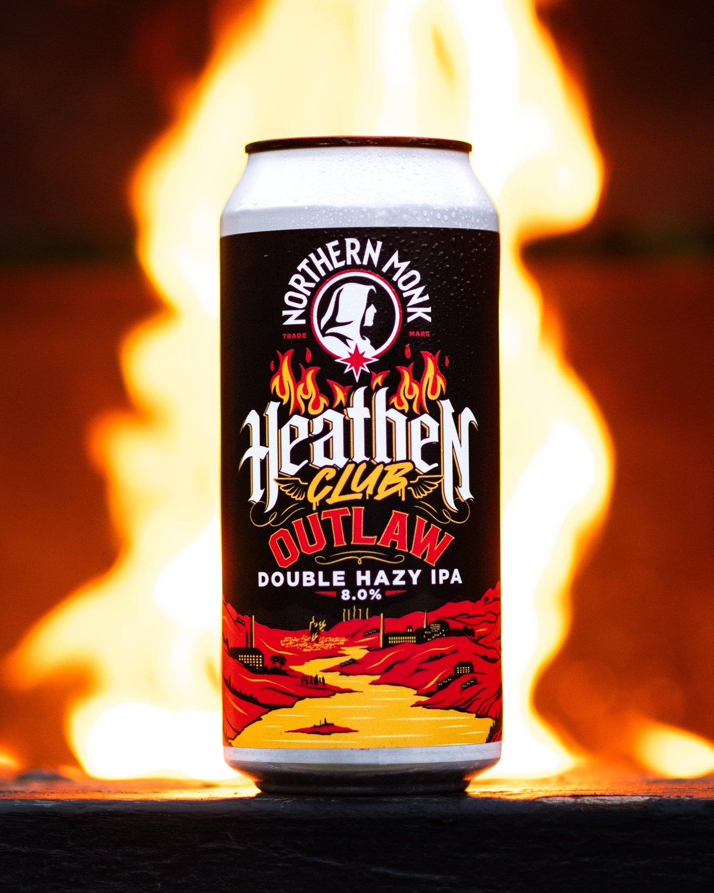 HEATHEN CLUB OUTLAW // DOUBLE HAZY IPA // 8.0%
