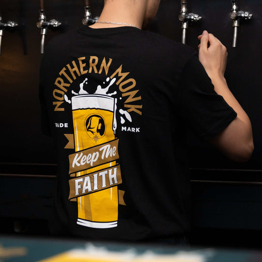 BLACK CHEERS TEE